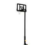 1008  44-Inch Adjustable Inground Basketball Hoop with Shatterproof Fusion Backboard, All-Weather Net, and Classic Steel Rim