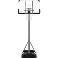 44In Basketball Hoop 7.5 Ft to 10 Ft Height Upgrade Large Base Portable Basketball Goal System with Quick Adjustment for Full Range of Players Indoor Outdoor Use
