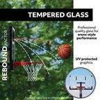Mammoth Bolt down Basketball Hoop (54 In. Tempered Glass)
