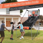 Double Shot Electronic Basketball Game with 4 Balls