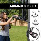Mammoth Bolt down Basketball Hoop (54 In. Tempered Glass)