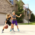 1008  44-Inch Adjustable Inground Basketball Hoop with Shatterproof Fusion Backboard, All-Weather Net, and Classic Steel Rim